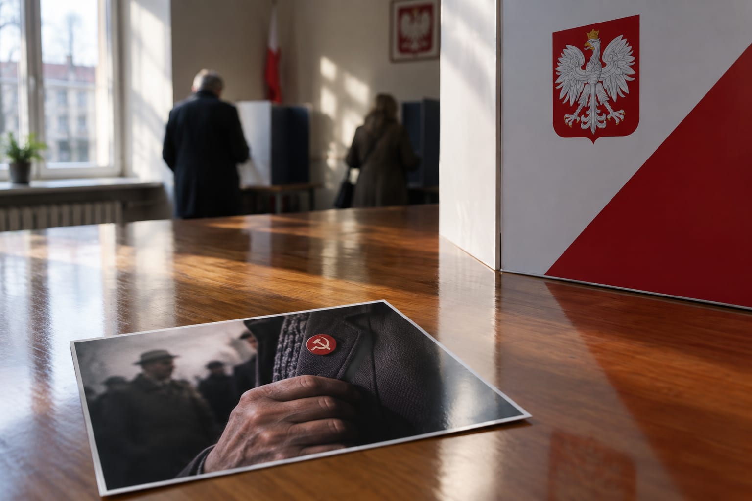 BRAZILIAN VOTER'S COMMUNIST PIN PHOTO FROM POLAND SPARKS LEGAL BACKLASH