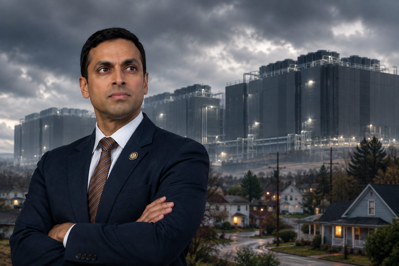 BOMBSHELL: Dem Rep Says Communities Are Being 'STEAMROLLED' by Data Centers — But His 'Fix' Hands Washington More Power Over Your Local Grid