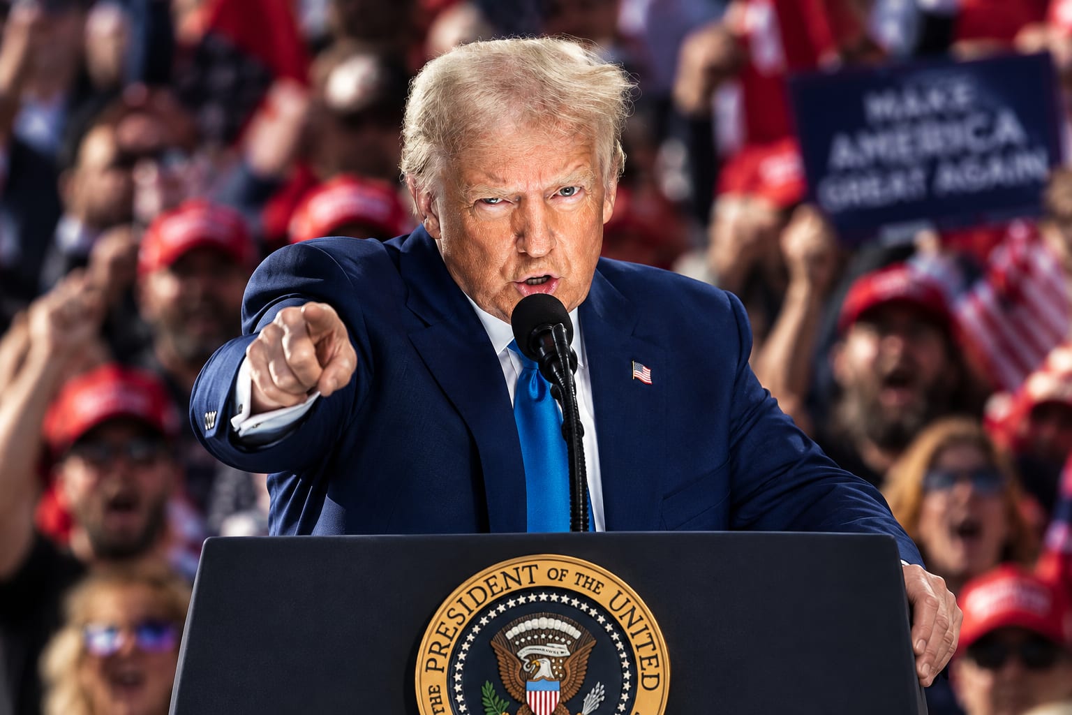 EXPLOSIVE: Trump Takes Aim at CNN, Crowd ERUPTS with 'Fake News' Chants