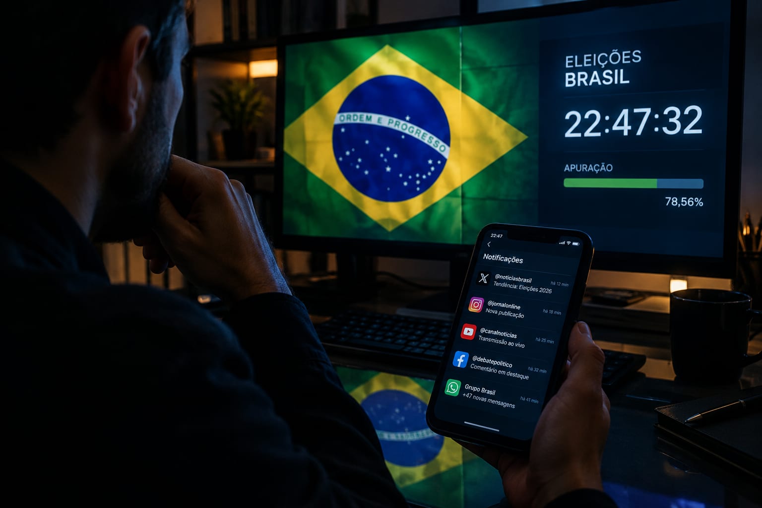 BRAZIL ELECTION COUNT SPARKS 'FUTURE TIMESTAMP' CLAIMS ONLINE