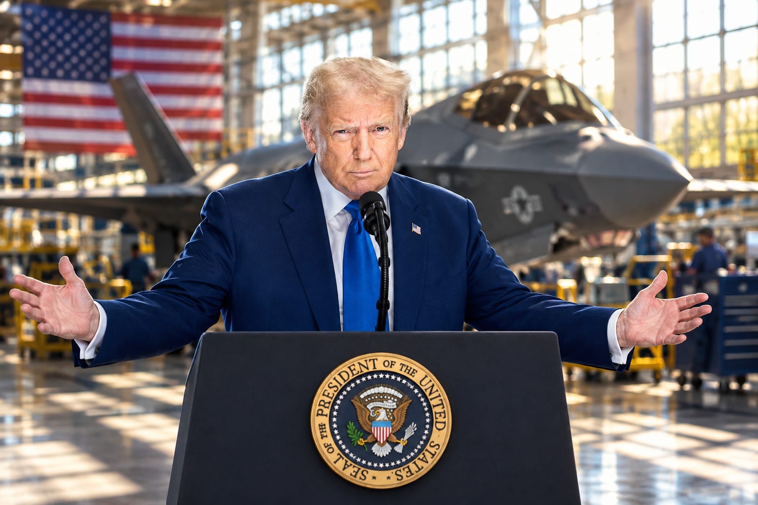 President Trump Celebrates American Military and Economic Achievements