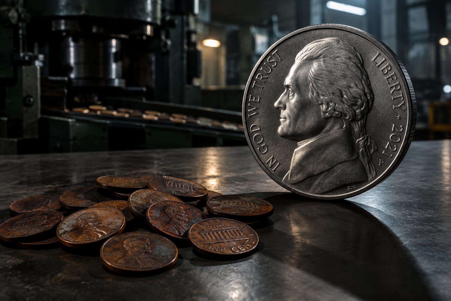Congress Killed the Penny — Now It's Coming for the 13-Cent Nickel