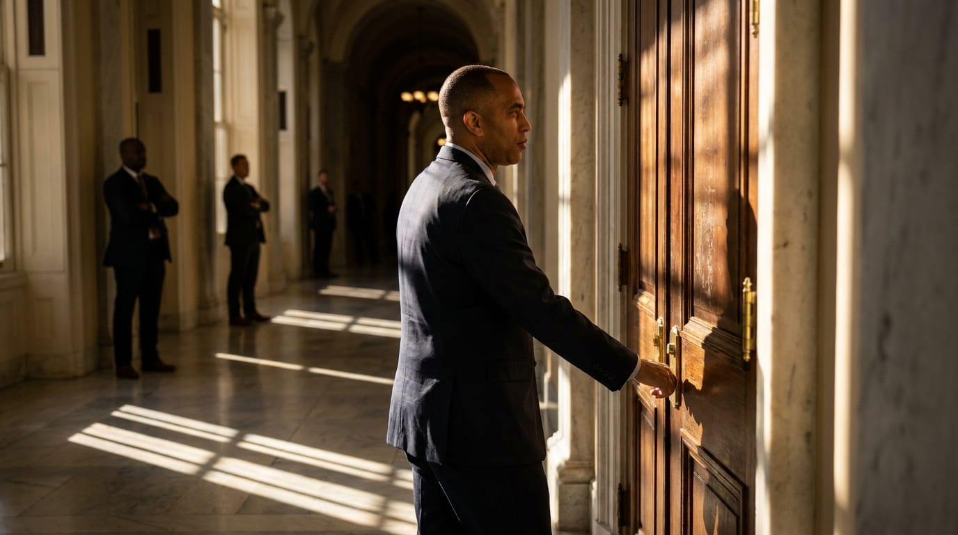 JEFFRIES EYES THE GAVEL: Democrats' Surging Polls Put Socialist-Skeptical Caucus in Play