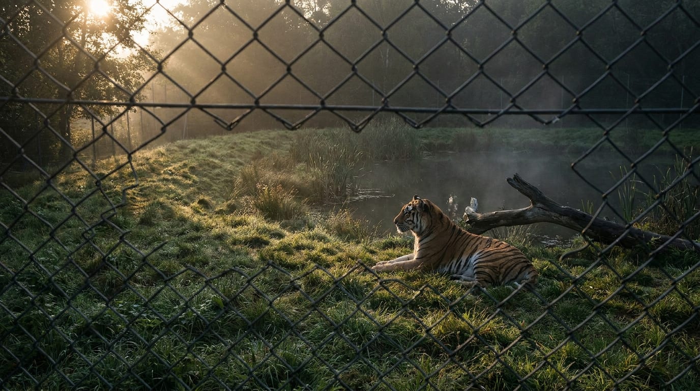 TIGER SPARED AFTER YORKSHIRE ATTACK AS CONSERVATIVE VOICES QUESTION EUTHANASIA