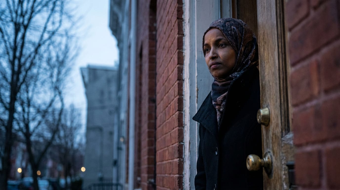 ILHAN OMAR'S DC HOME RAIDED BY DHS IN IMMIGRATION FRAUD PROBE
