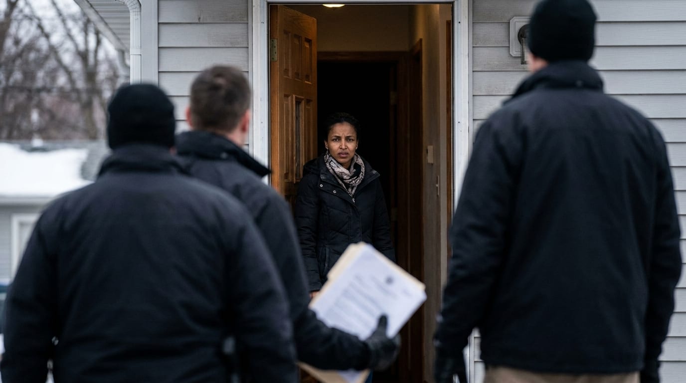BREAKING: Federal Agents Raid Ilhan Omar's Home — And Her Own Words Are Coming Back to Haunt Her