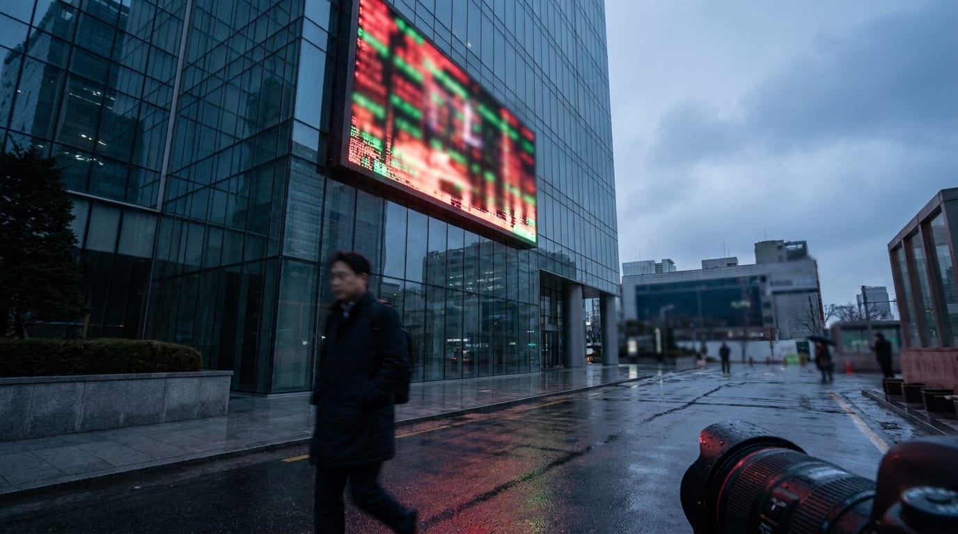 South Korea's KOSPI Craters Seven Percent as Foreign Investors Dump Samsung and SK Hynix, Triggering First Circuit Breaker in Two Months
