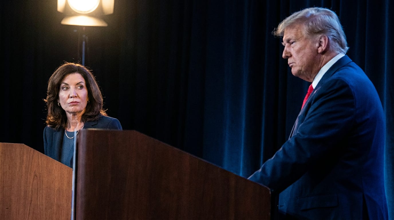 BLAKEMAN BLASTS HOCHUL IN DEBATE: 'DONALD TRUMP DIDN'T RAISE UTILITY RATES 48 TIMES. YOU DID.'