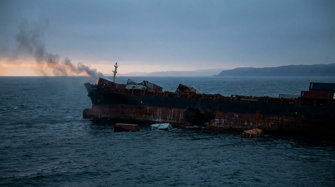 nextnewsnetwork.com - Gary Franchi - IRGC Claims Container Ship Sank Near Hormuz After Mine Strike