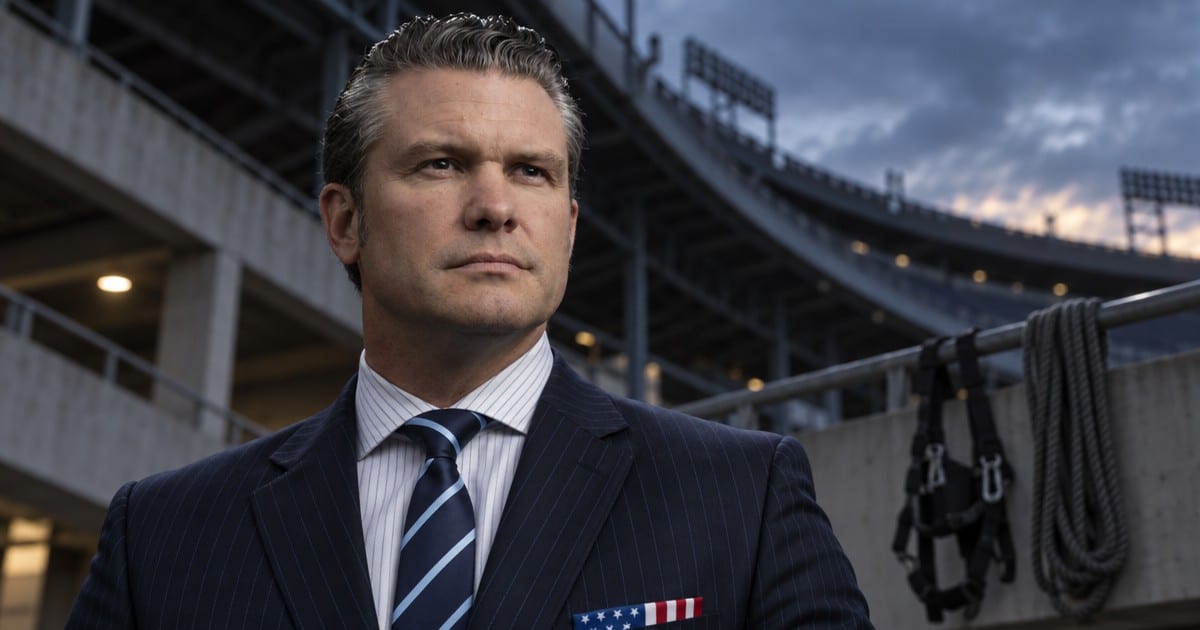 HEGSETH FACES BACKLASH OVER AIRMAN'S DEATH AT STADIUM DEMO
