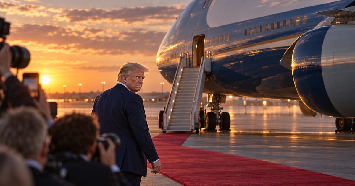 Trump Unveils Seven-State Travel Schedule for Upcoming Week