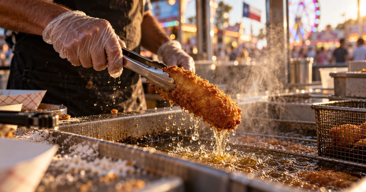DEEP-FRIED GOLD RUSH: Inside the Texas Fair Contest Turning Small Vendors Into Viral Sensations