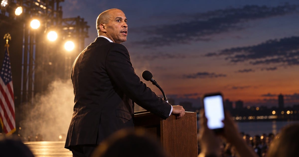 EXPOSED: Cory Booker's 'Shoot-From-The-Hip' Rival Drops Viral Debate Bomb — Can It End 54-Year GOP Senate Drought in New Jersey?
