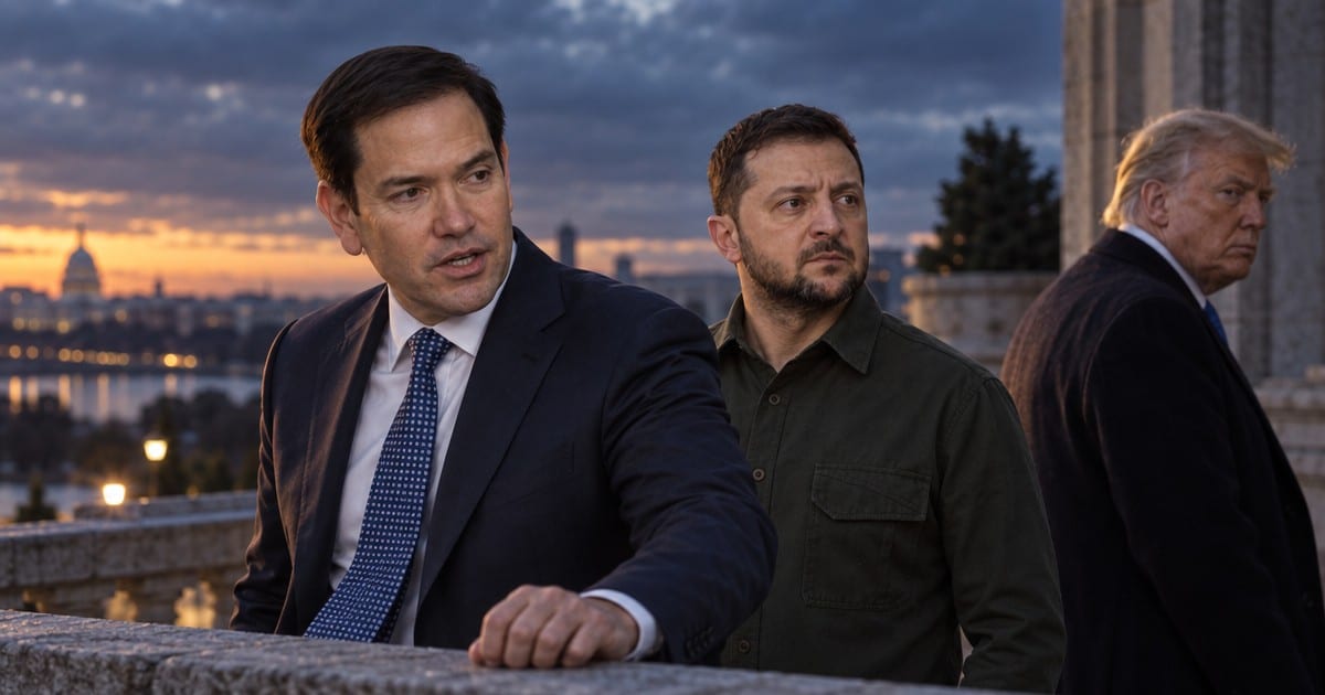Rubio Demands Zelensky End War After Ukraine Strikes Ships Carrying US-Owned Oil