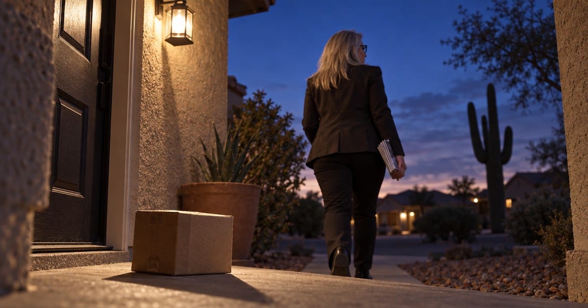 Viral Clip Claims Hobbs Volunteer Stole Package While Distributing Campaign Literature