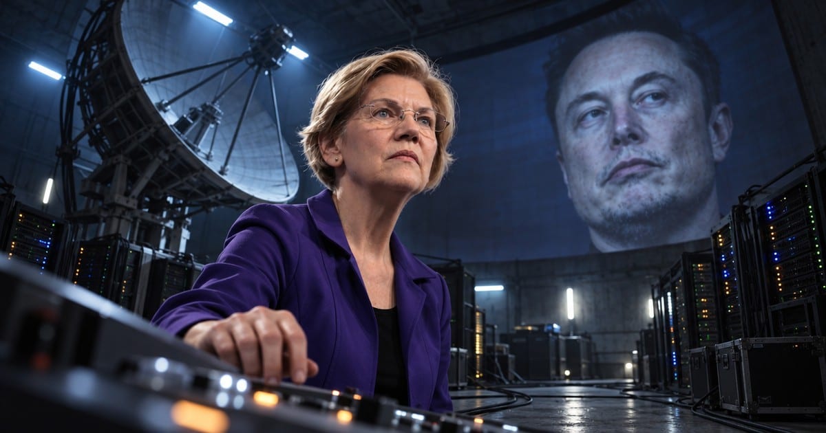 WARREN WARNS OF 'ENORMOUS RISK' IF MUSK THROTTLED STARSHEILD — AS REPORTS SAY HE DID EXACTLY THAT