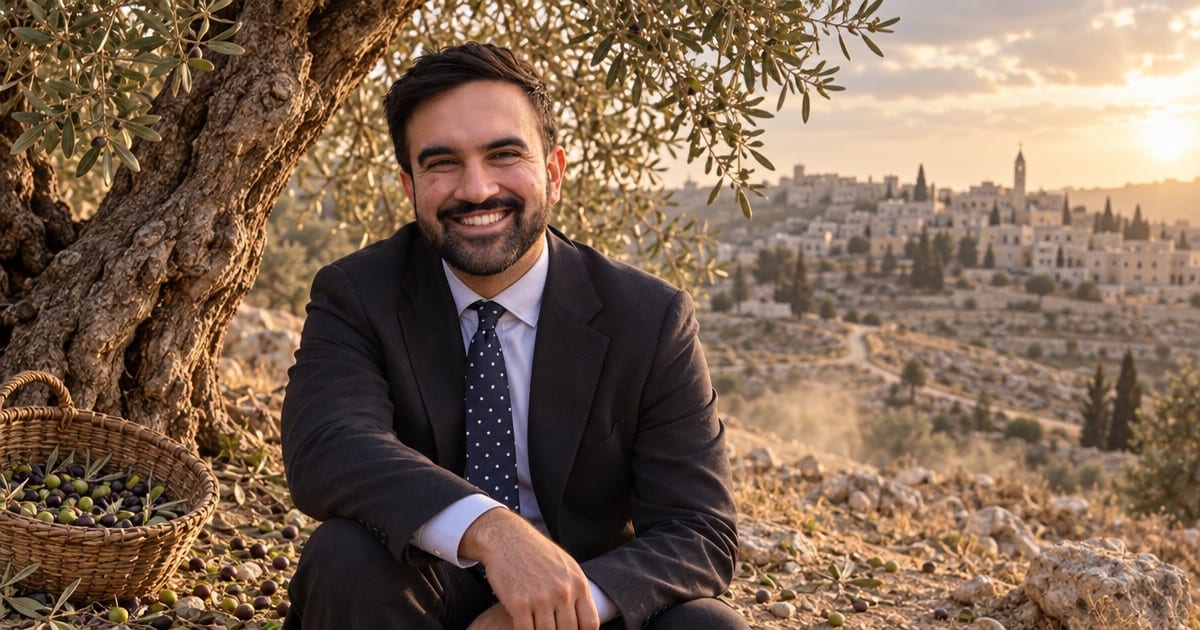 MAMDANI-BACKED Candidate Detained by Israeli Military While Picking Olives in West Bank