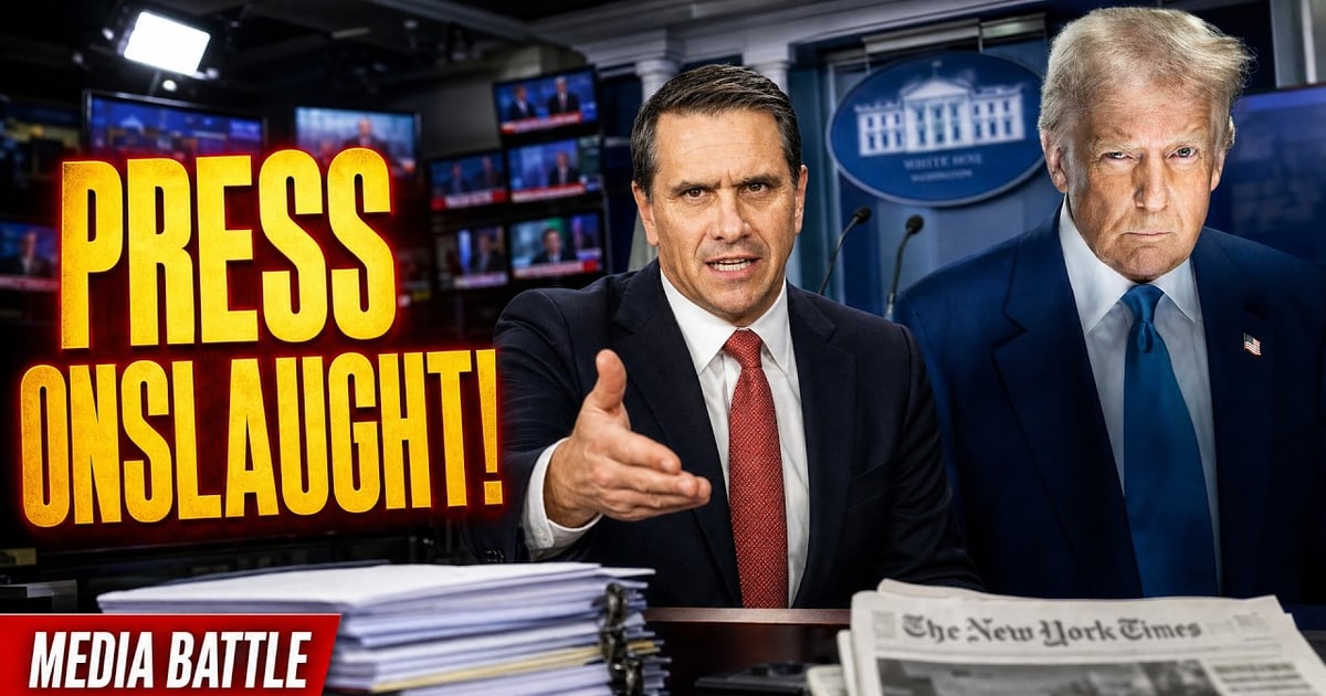 BOMBSHELL: Todd Blanche EXPOSES Fake News in Explosive Briefing Room Confrontation