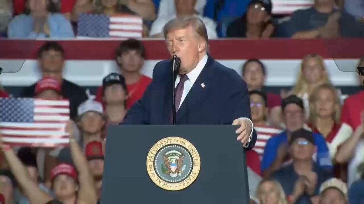 President Trump Addresses Fuel and Immigration Policies in Alabama Speech