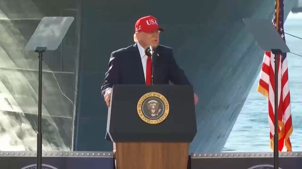 President Trump Announces Major Shipyard Construction and Iranian Military Actions