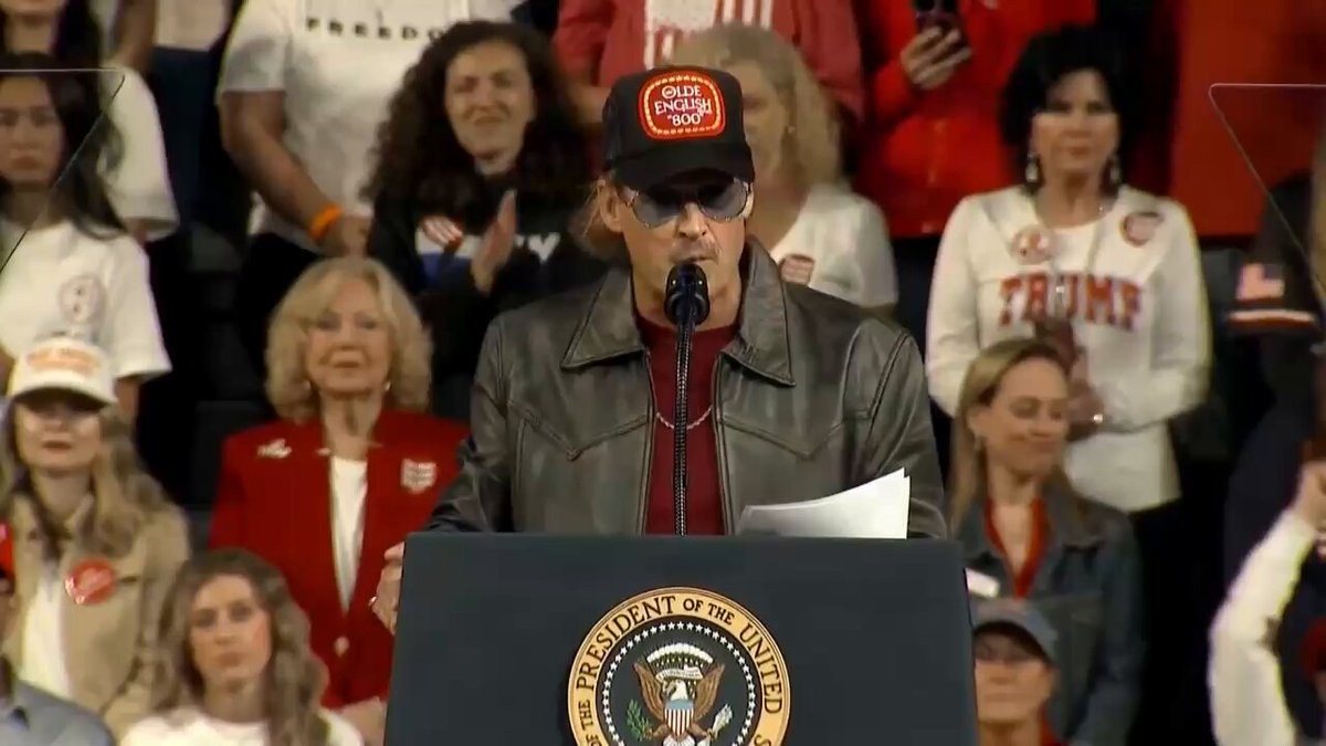 Kid Rock Opens for Trump in Clarksville: 'We Will Never Be One Nation Under Muhammad'