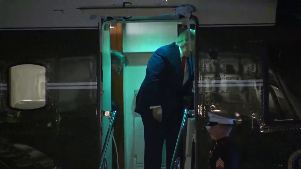 Trump Returns to White House After Ohio Rally, Sets Sights on Alaska
