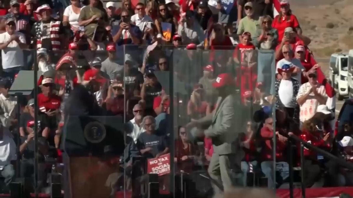 Trump Brings America First Record to Bullhead City as Air Force One Makes Inaugural Airport Rally Landing