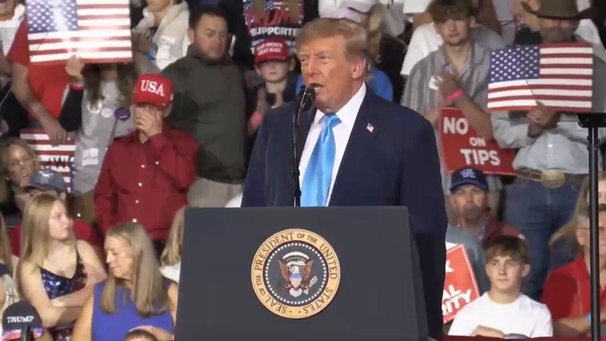 Trump: 'America belongs to those who really love it'