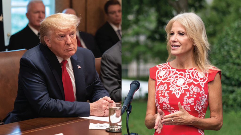 Trump Calls Out Kellyanne Conway Over Book