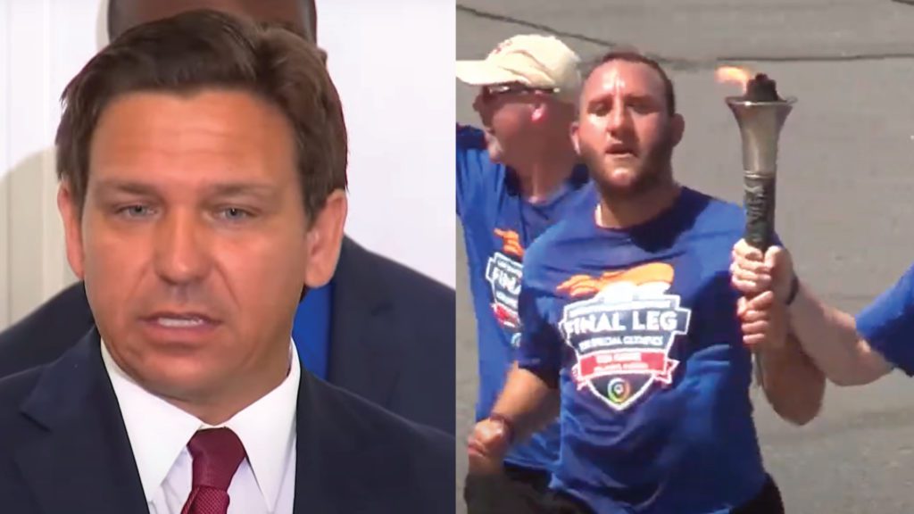 Governor Ron DeSantis successfully forced the Special Olympics to drop their vaccine mandate.