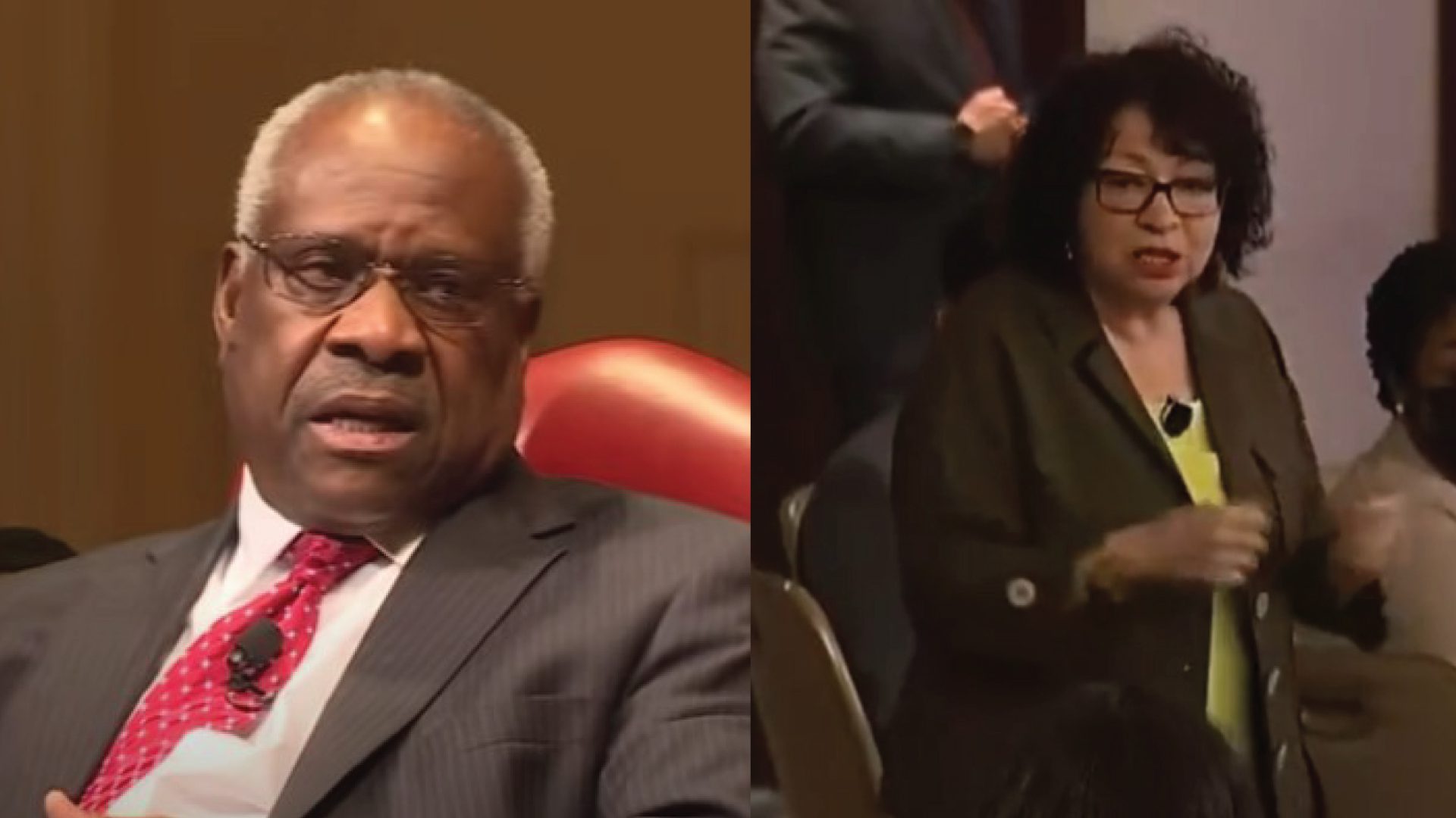 Justice Sotomayor defended Justice Thomas