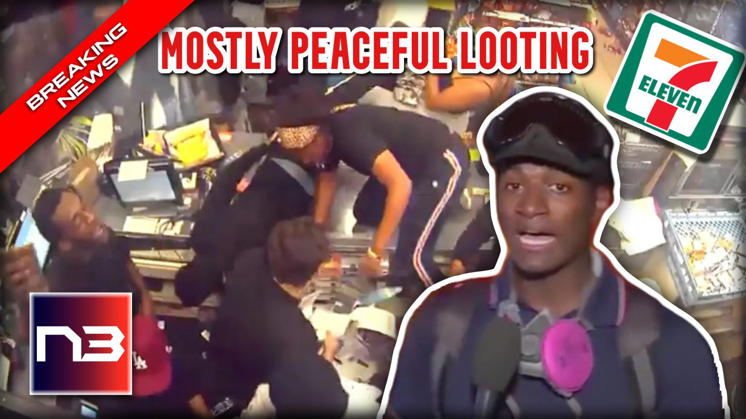 WATCH: Criminal Flash Mob Ambushes This 7-Eleven in LA