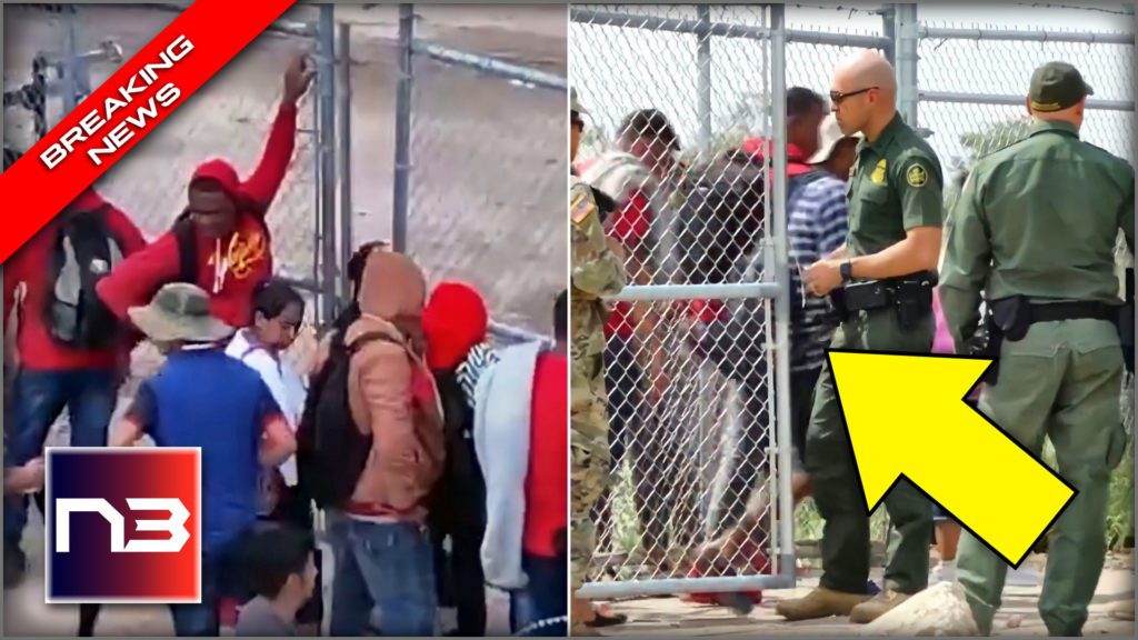 BREAKING: Shocking Video Shows Migrants Crossing into U.S. with Help from Biden’s CBP!
