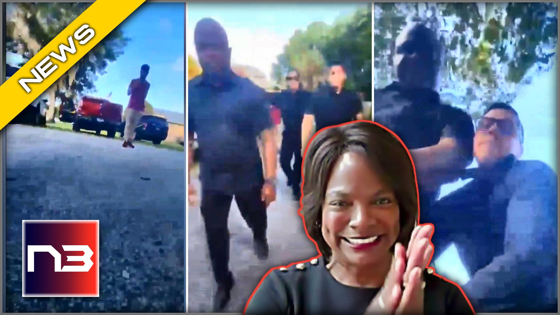 WATCH: Val Demings' security thugs caught on tape! Police launch probe! The end of her career?