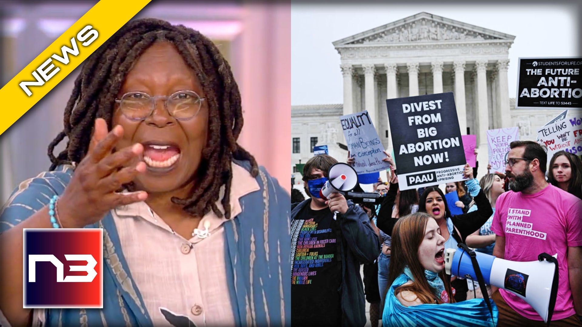 Whoopi Goldberg says overturning Roe violates her religious freedom - watch her explain why