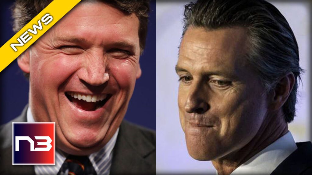 RENT FREE: Newsom Makes Admission About That Tucker Carlson That Will Have Him In Stitches