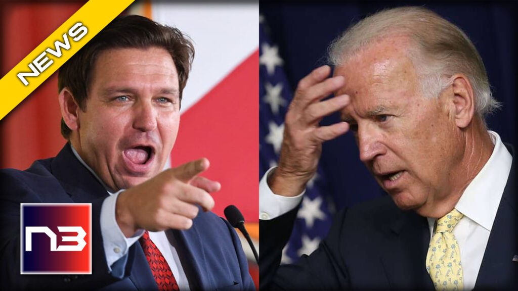 LET'S DO THIS. DeSantis Throws Down the Gauntlet With Huge Move Against Biden Admin