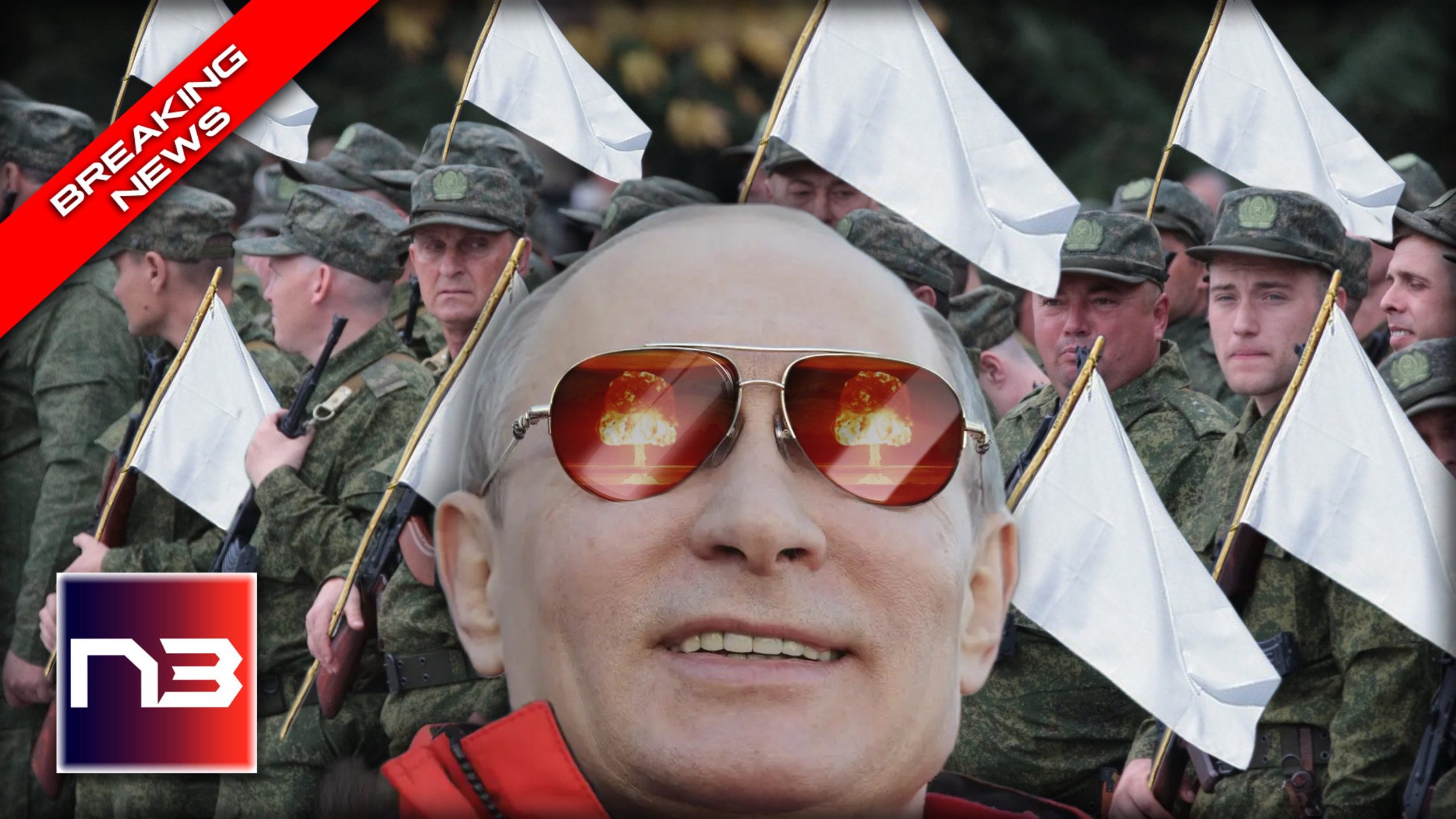WHITE FLAGS WAVING! This Video of Putin's Forces SURRENDERING is INCREDIBLE