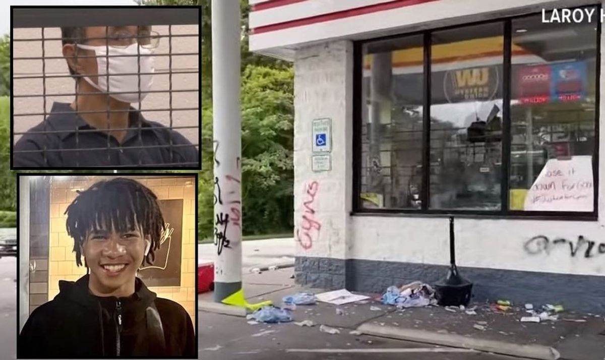 Shocking Truth Behind Vandalized Gas Station: Was the Armed Teen Really a Thief?
