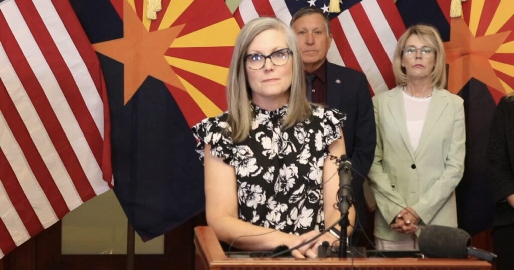 EXCLUSIVE: Katie Hobbs Dodges Inquiries on 2022 Election Integrity, Signature Verification Scandal, and Pending Legal Battles – TGP Reporter Confronts at Press Event