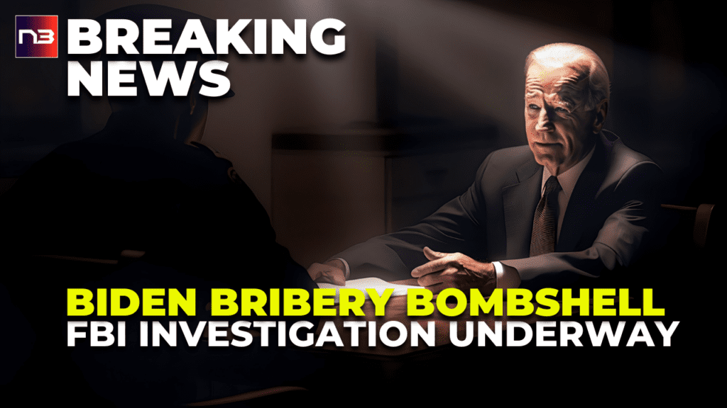 Biden’s Bombshell: FBI Investigation for Bribery Revealed!