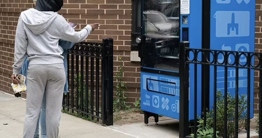 BREAKING: NYC Vending Machine Depleted in 24 Hours - Free Drug Paraphernalia and Narcan Fly Off Shelves