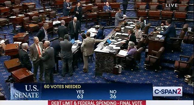 Senate Approves Biden-McCarthy Debt Ceiling Legislation with a 63-36 Vote!