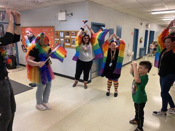 Videos Reveal: Elementary School Embraces LGBTQI+ Pride Education Initiative