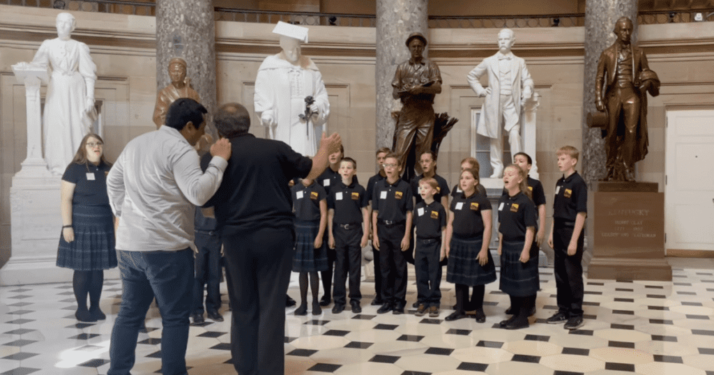 Astonishing! US Capitol Police Halts Children's Choir During National Anthem Performance, Deems it Unlawful Protest (VIDEO)