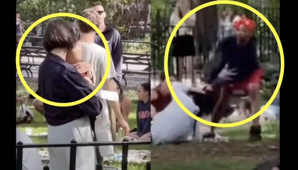 Shocking Video: Uncontrollable Woman Attacks Mother & Baby, Drags Woman by Hair, Wrecks Havoc in NYC – You Won't Believe How Onlookers React!
