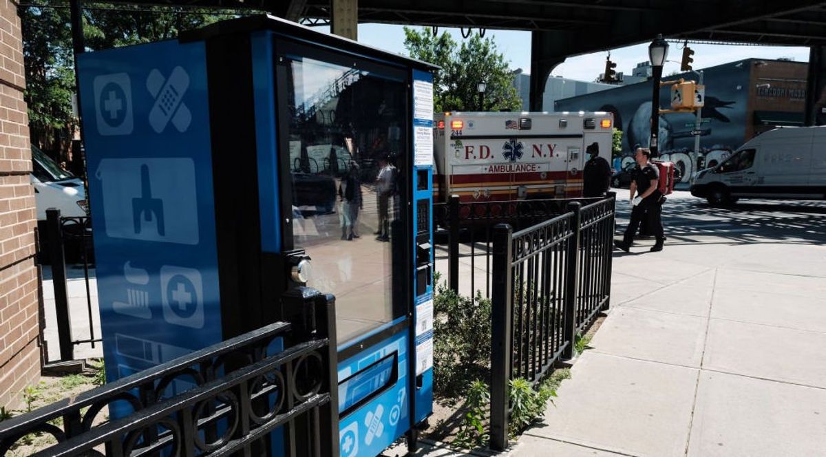 Shocking Reveal: NYC's New Vending Machines Offer Drug Pipes, Narcan, and 'Safer Sniffing' Kits – Find Out Why!