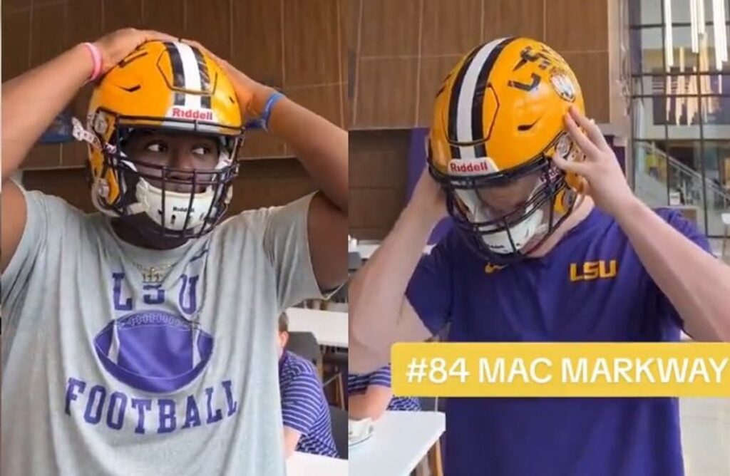 Shocking Helmet Upgrade: LSU Football Team to Stay Cool with Air-Conditioned Helmets This Fall!