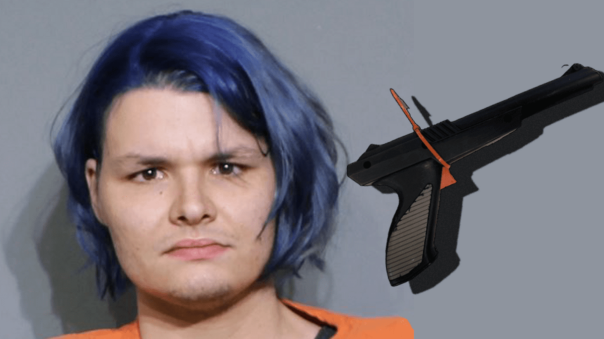 Shocking: Man Dressed in Wig Robs Store with Retro Gaming Weapon - Duck Hunt Gun!