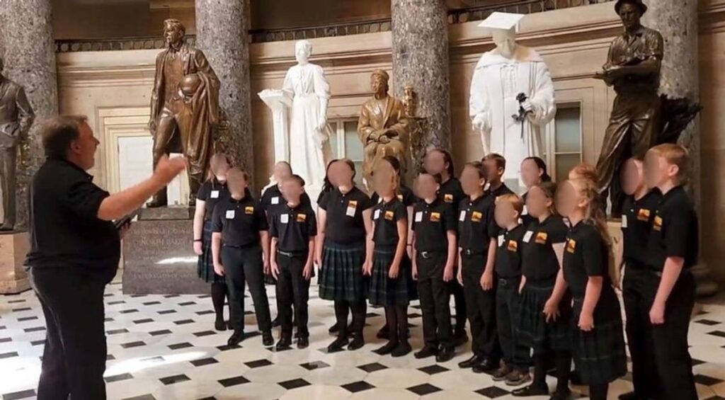 You Won't Believe What Happened to This Children's Choir During Their Capitol Performance of the National Anthem!